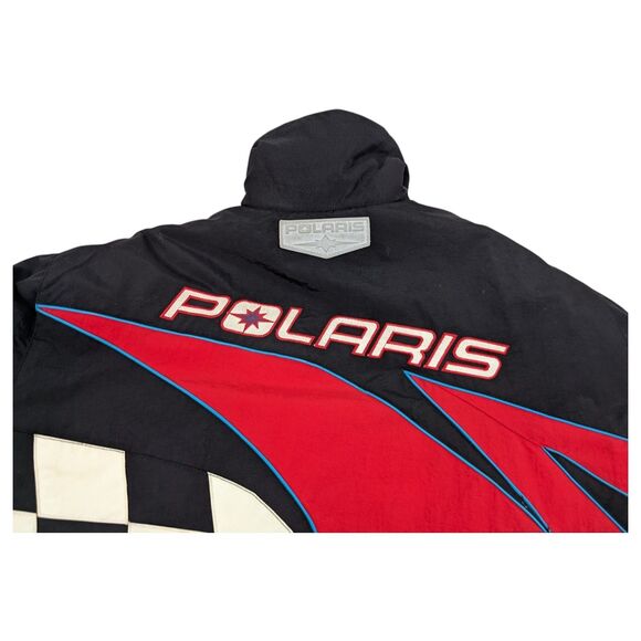Polaris Extreme Racing Snowmobile Jacket Hein Gerike Mens L Checkered *READ - Picture 7 of 15